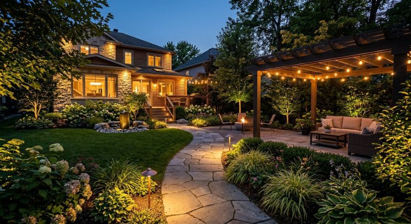 Courtyard Light Installation in Orem, UT