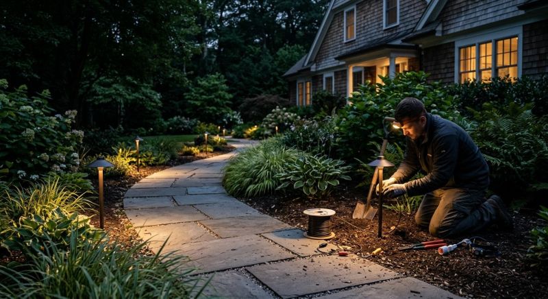 Pathway Lights Installation in Pasadena, CA