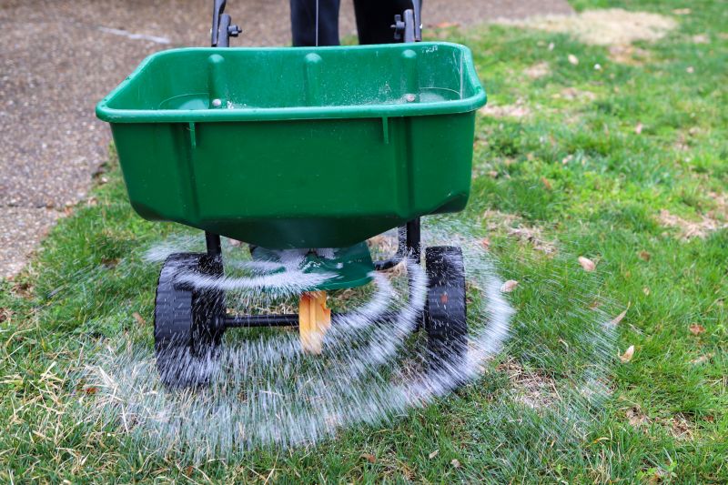 Lawn Treatment Equipment in Use